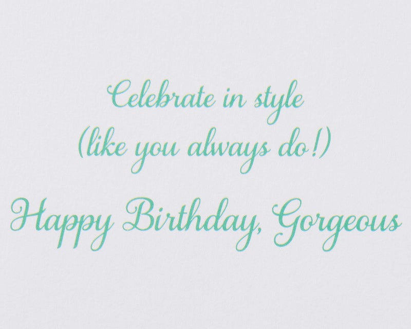 Papyrus Birthday Card for Her - Designed by Bella Pilar (Celebrate in Style) - Image 3